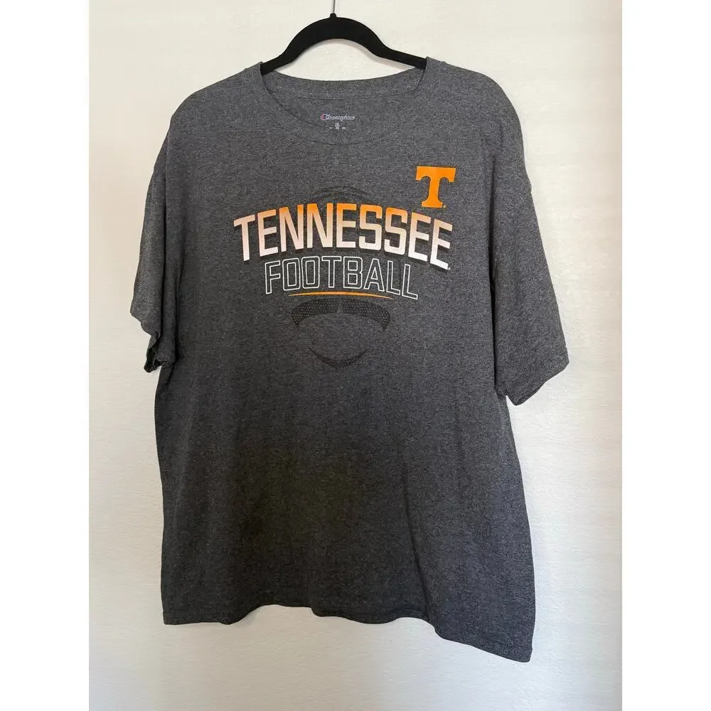 Champion University of Tennessee UT Volunteers Football Men’s Shirt Grey XL